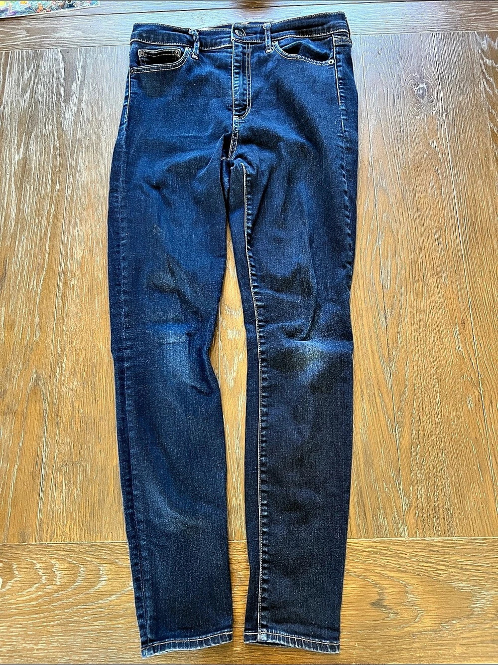 Gap Resolution True Skinny High Rise Skinny High Rise Jeans Waist 30 Blue